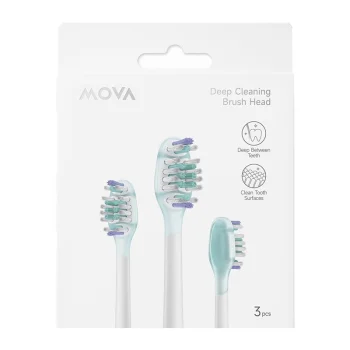 MOVA keičiamos galvutės Fresh 20 / Sensus Fresh 10 šepetėliams, 3 vnt., ABH2-CL