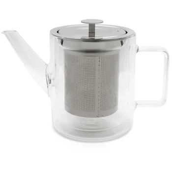 Bredemeijer San Remo 165024 dvigubo stiklo arbatinukas su filtru, 1 l