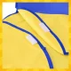 Kruzzel vaikiškas apsauginis prijuostė su rankovėmis S (98-122 cm) Yellow/Navy