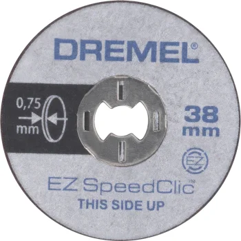 Pjovimo diskai metalui Dremel SC409 EZ SpeedClic, 38 mm, 5 vnt.
