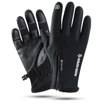 Telcon Winter Sports Touchscreen Gloves, Size S, Black