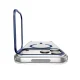 Spigen Ultra Hybrid Optik S MagSafe case for iPhone 18 Pro / 17 Pro, clear and navy