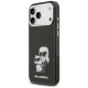 Karl Lagerfeld IML Aquarelle MagSafe dėklas telefonui iPhone 17 Pro, juodas
