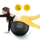 4Fizjo Reh Ball 932 Exercise Ball, 65 cm, Black