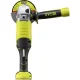 Akumuliatorinis kampinis šlifuoklis Ryobi R18AG-0 ONE+ 18V, 115 mm