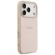 Guess dėklas iPhone 17 Pro telefonui Saffiano Classic Logo MagSafe, rožinis
