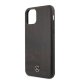 Mercedes iPhone 11 Pro Case Wood Line Rosewood, Brown