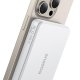 Baseus Airpow II išorinė baterija 10000mAh Qi2 MagSafe 22.5W, balta