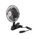 LTC 12V 6\" Car Fan with Clip and Adjustment