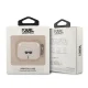 Karl Lagerfeld AirPods 3 dėklas Glitter Karl\'s Head, auksinis