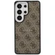Guess 4G Embossed Ring MagSafe dėklas Samsung Galaxy S26 Ultra, rudas