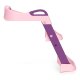 ECOTOYS Potty Training Toilet Seat with Step Ladder for Kids, Pink