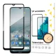 Apsauginis stiklas Wozinsky Full Glue telefonui Nokia G20 su juodu rėmeliu