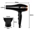 Plaukų džiovintuvas su jonizacija 2200W, juodas