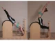Pilates lankas su kopėtėlėmis tempimui ir jogai
