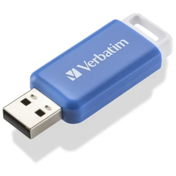 USB atmintinė Verbatim DataBar, 64 GB, USB 2.0, mėlyna