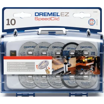 Pjovimo priedų rinkinys Dremel SC690 EZ SpeedClic, 11 dalių