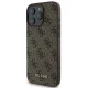 Guess 4G Classic Case for iPhone 16 Pro Max, Brown
