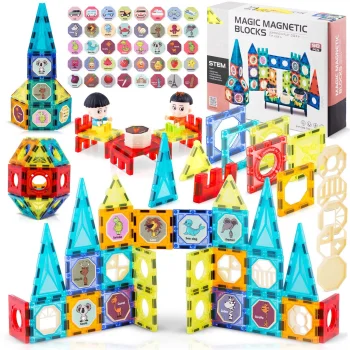 Ricokids RK-768 magnetinių konstravimo blokelių rinkinys