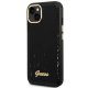Guess Croco dėklas iPhone 14 Plus telefonui, juodas