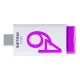 USB atmintinė Philips Click Series USB-C 64GB USB 3.2 Gen 1, balta/violetinė