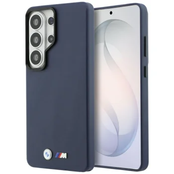 BMW M Metal Logo MagSafe dėklas Samsung Galaxy S26 Ultra, tamsiai mėlynas