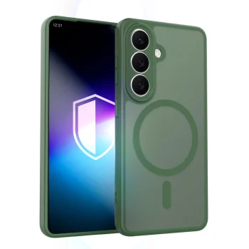 3mk Misty MagCase for Samsung Galaxy S26, Green