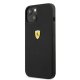 Ferrari dėklas iPhone 13 mini telefonui, juodas