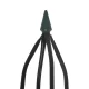 LUARO Garden Obelisk Trellis for Climbing Plants Metal Rose Pyramid Support Stand