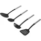 Virtuvės įrankių rinkinys Brabantia 260285, 4 vnt., Black / Silver