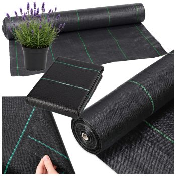 DIVODV agroplėvelė nuo piktžolių, 70g/m², 1x50m, juoda