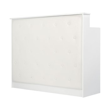 Kirpyklos registratūros stalas Gabbiano G26W, baltas