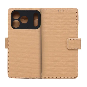 Atverčiamas dėklas TFO Smart Triangle skirtas iPhone 17 Pro 6.3", rudas