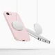 Tech-Protect Silicone MagSafe dėklas skirtas iPhone 16e / 17e, rožinis