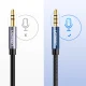 Ugreen AV118 3.5 mm garso ilginimo laidas (M/F), 1 m, sidabrinis