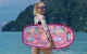 FunWater pripučiama bodyboard lenta ESIZ00089 110 x 50.8 x 10 cm, rožinė