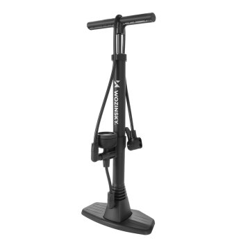 Wozinsky WPR-02 pastatoma dviračio pompa su manometru, juoda
