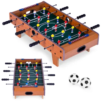 Medinis mini stalo futbolas Ecotoys, 69x35.5 cm