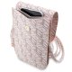 Guess G Cube Stripe rankinė telefonui GUWBHGCFSEP, rožinė