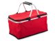 Foldable Thermal Picnic Basket, Red