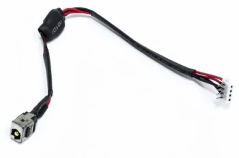 Power Jack with Cable for TOSHIBA Satellite A500, L455, L455D, L555, L555D