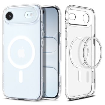 Spigen Ultra Hybrid Mag dėklas, skirtas iPhone 17 Air / 17, baltas