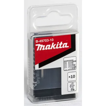 Gipso kartono pjūklo geležtės Makita B-49703-10, 55 mm, 10 x 10 vnt., juodos