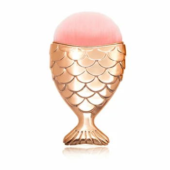 Fish-Shaped Dusting Brush for Nails and Makeup