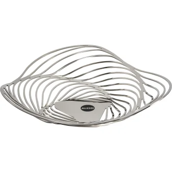 Vaisių indas Alessi Trinity ACO03, 33 cm, sidabro spalvos