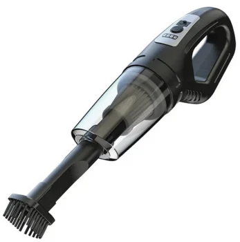 Cordless Car Vacuum Cleaner with HEPA Filter, 120W, Black