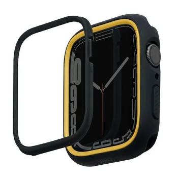 Apple Watch Series 4 / 5 / 6 / 7 / 8 / SE 40 / 41 mm Uniq Etui Moduo Cover Case, Midnight-Mustard