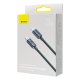 USB-C to Lightning Cable Baseus Crystal Shine 20W 2m Black