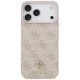 Guess 4G Small Classic Logo MagSafe dėklas iPhone 17/18 Pro Max, rožinis