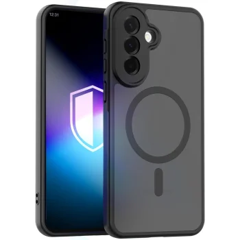 Dėklas 3mk Misty MagCase skirtas Samsung Galaxy A27 5G, juodas